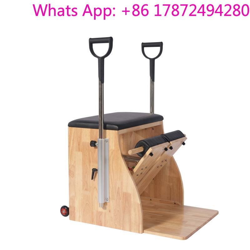 Pilates And Yoga Studio - 상업용 오크 필라테스 운다 체어, 요가