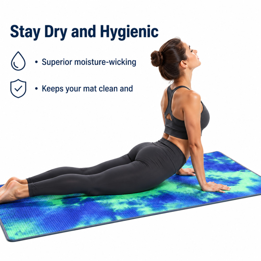 183*63*1.5cm 인쇄된 논슬립 요가 타월 땀 흡 - Pilates Yoga Hot 리뷰 및 가격