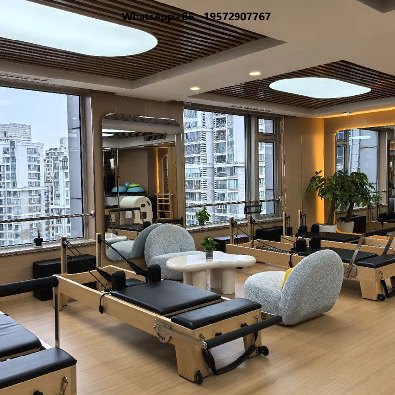 맞춤형 메이플 원목 조절 가능 다기능 필라테스 코어 베 - Pilates And Yoga Studio 리뷰 및 가격