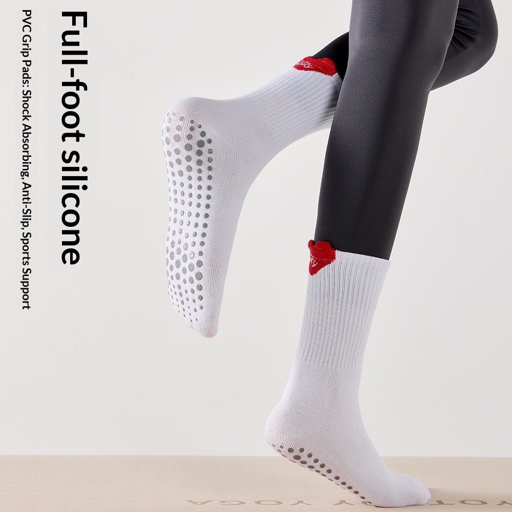 여성용 중목 스포츠 양말 전문 미끄럼 방지 요가 양말  - Pilates Yoga Training 리뷰 및 가격