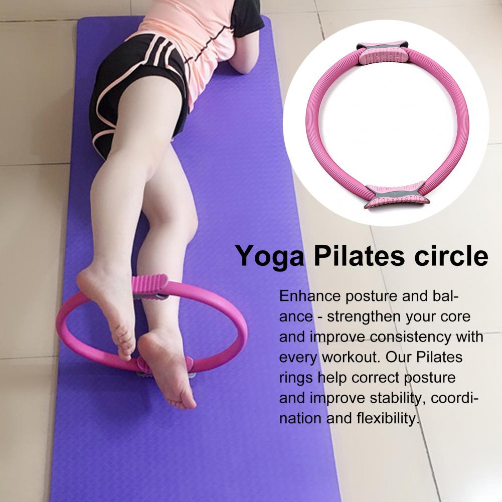 탄성 필라테스 링 미끄럼 방지 그립 여성용 필라테스 링 - Pilates Yoga Ring 리뷰 및 가격