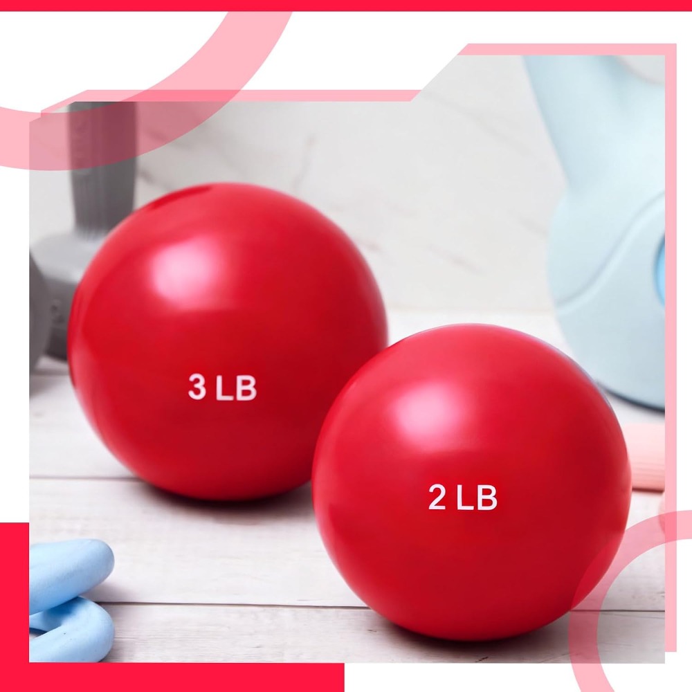 1lb-5lb 무게추가 있는 운동용 토닝볼, 필라테스, - Pilates Yoga Tone 리뷰 및 가격