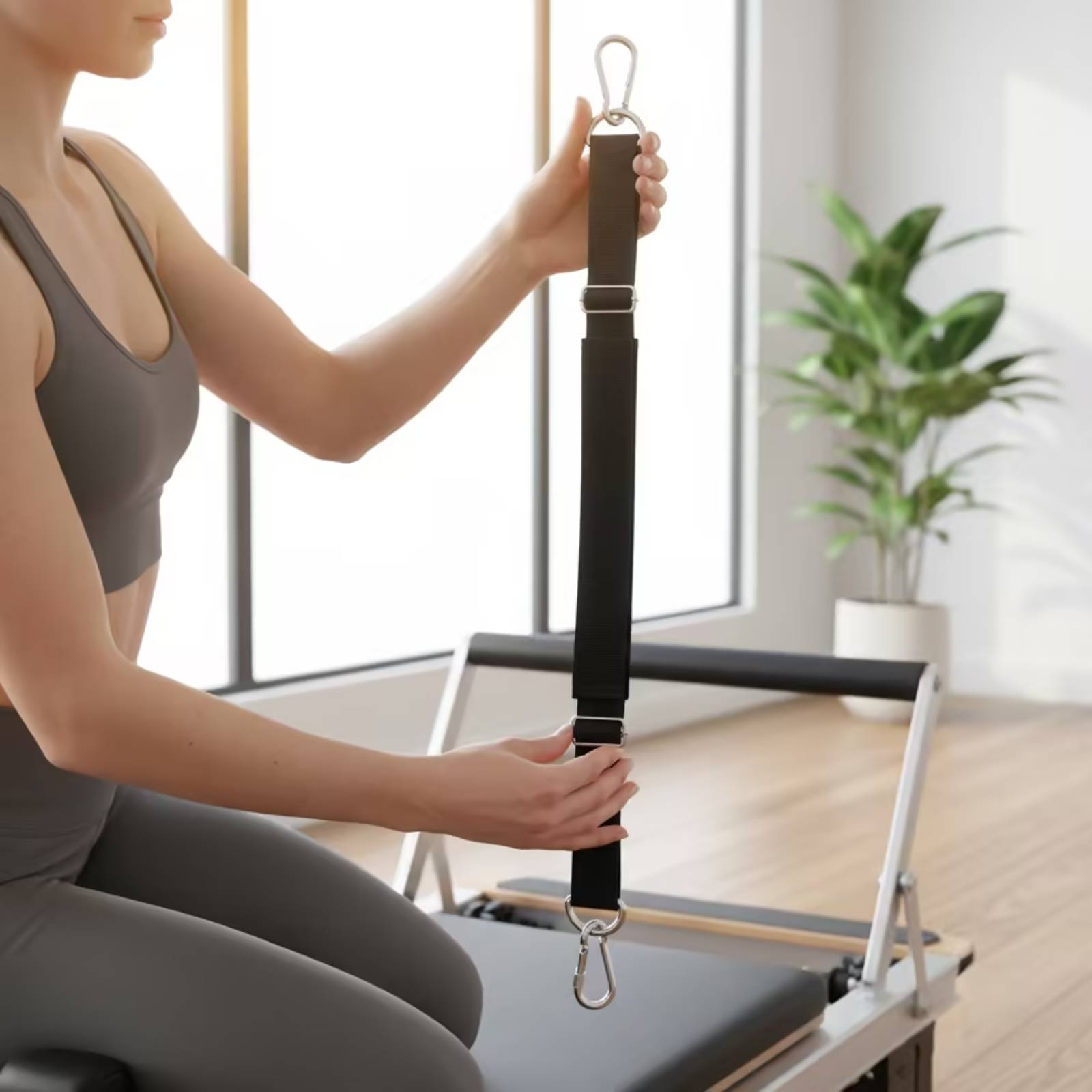 조절 가능한 후크 스트랩 스티치 후크 스트랩 피트니스  - Pilates & Yoga With Harna 리뷰 및 가격